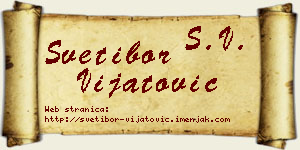 Svetibor Vijatović vizit kartica